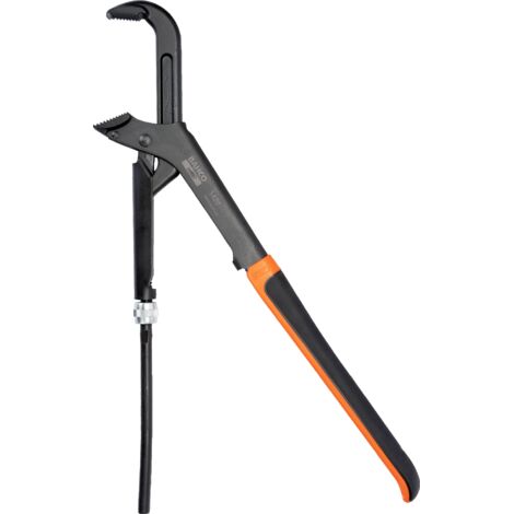Bahco 1410 chiave de tubo Nero, Arancione Nero 6,6 cm 90°
