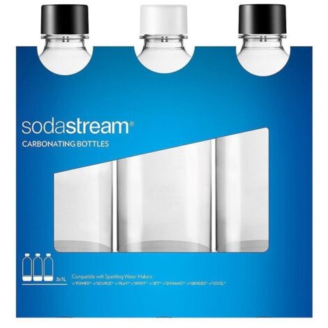 Bottiglie in Plastica 3 pz per Gasatori Sodastream (1/7)