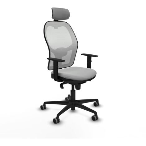 Sedia Ufficio con Poggiatesta Jorquera Piqueras y Crespo 1D036G2 Grigio chiaro (1/5)