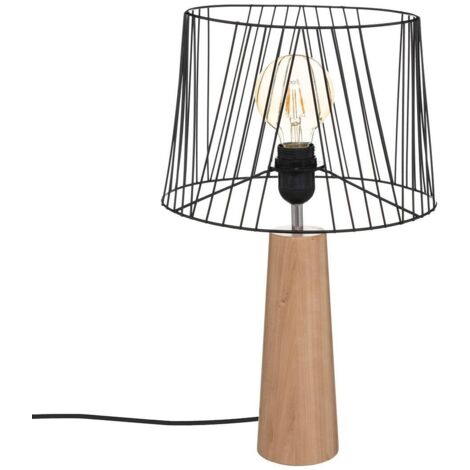 Lampada joe nera h46cm - Atmosphera créateur d'intérieur (1/3)