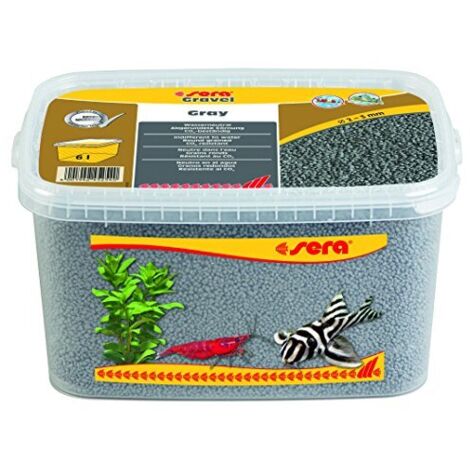 Sera Gravier Grigio 2-3 mm per Piante d'Acquario