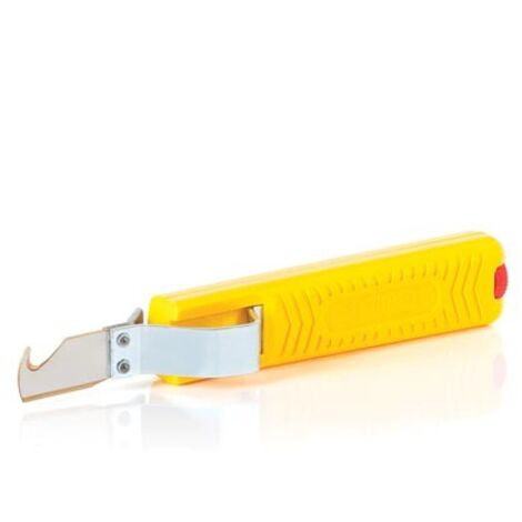 JOKARI J10282 - Cuchillo pelacables Standard Nº 28H con cuchilla en forma de gancho (Ø 8-28 mm)