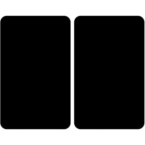 Ac-Deco – Coprifornelli universali in vetro temperato – Set di 2 coprifornelli 30 x 52 cm – Antiscivolo e antigraffio – Per tutti i tipi di fornelli (1/4)