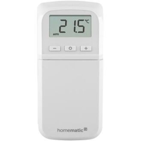 Termostato Radiatore Smart Homematic IP HmIP-eTRV-CL, Termostato Digitale Compatto Plus, Risparmio Energetico e Controllo Remoto in Bianco (1/4)