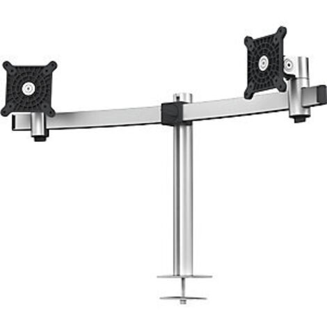 DURABLE 508623 Supporto ergonomico per doppio monitor argento (1/3)