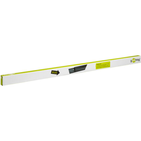 canalina alluminio nascondi fili cablaggio 5cm da 1,1 mt nero (1/3)