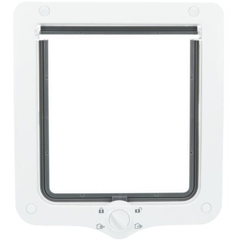 Porta gatto a 4 funzioni XXL con tunnel 24x28cm: bianco