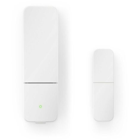 Set di 2 sensori di contatto porte e finestre Bosch Smart Home II Plus con rilevamento delle vibrazioni, compatibili con Amazon Alexa, Google Assistant e Apple HomeKit, sistema di sicurezza intelligen
