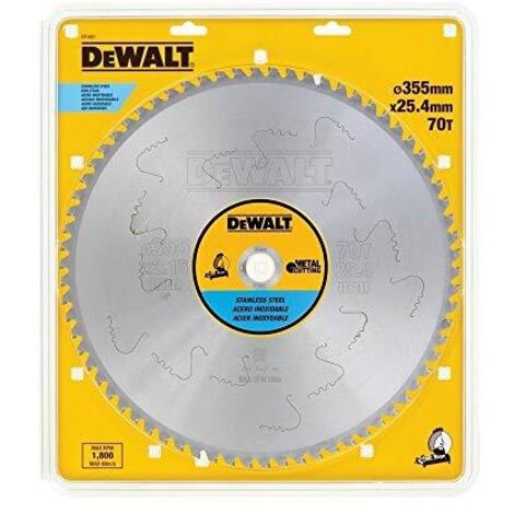 DeWalt DT1921-QZ Lama da sega circolare 355 mm acciaio (1/2)