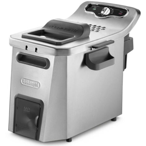 DELONGHI F44532CZ Friggitrice elettrica semi-professionale PremiumFry - Inox