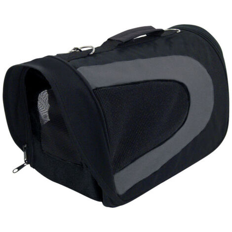 Trasportino Gloria Gloss Taglia S Pieghevole Nero black (35 x 22 x 23 cm)