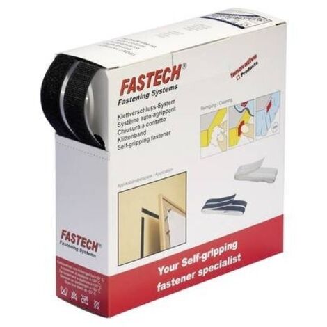 Nastro a strappo da incollare Lato morbido e lato rigido (L x L) 10000 mm x 20 mm Bianco Fastech B20-SKL000010 10 m (1/3)