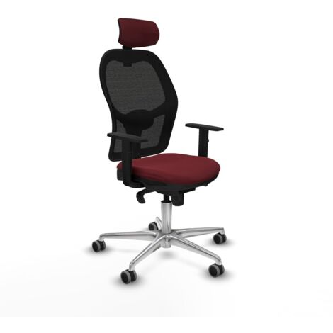 Sedia da Ufficio Piqueras y Crespo 1D086G2 Rosso Granato (1/5)