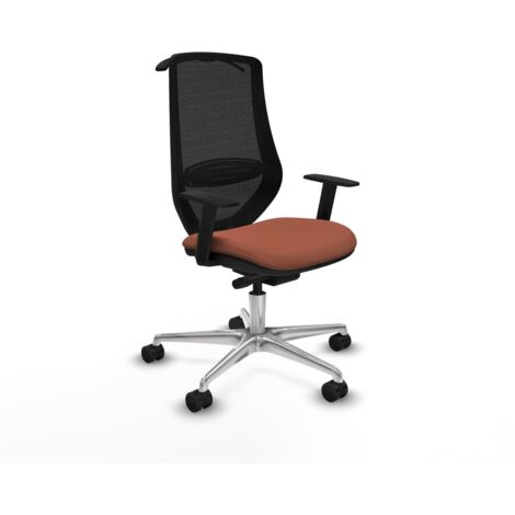 Sedia da Ufficio Piqueras y Crespo D086N0H Marrone Nero (1/5)