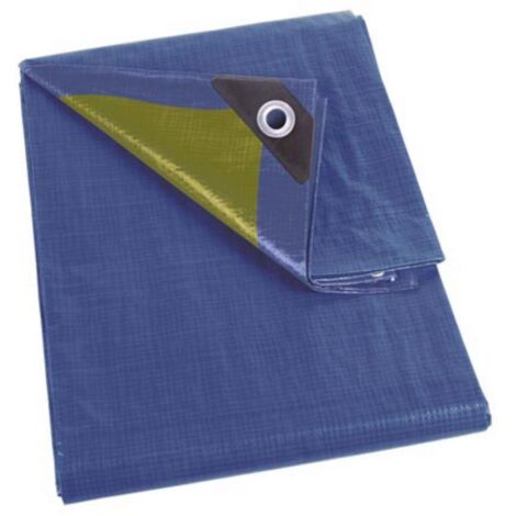 Tarp multifunzionale blu Perel 5x8 metri robusto