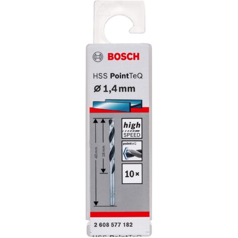 Bosch Punta PointTeQ 1,4 mm Argento per trapano