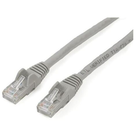 StarTech.com Cavo di rete Cat 6 - Cavo Patch Ethernet Gigabit grigio antigroviglio da 2m (1/5)