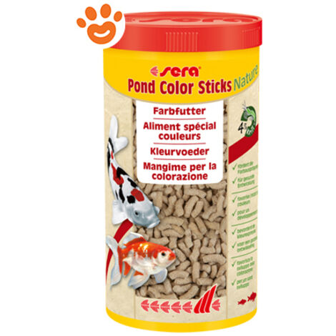 Sera Mangime in Sticks, Pond Color Sticks - 10 L
