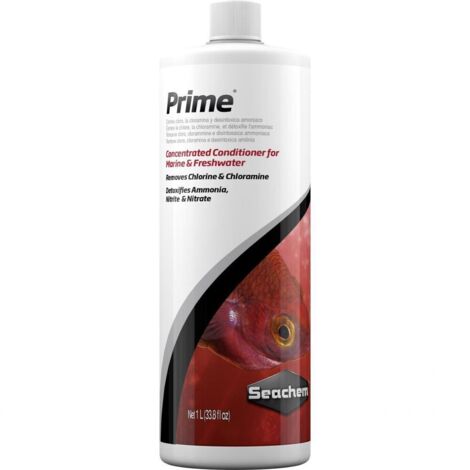 Seachem Prime - Biocondizionatore per Acqua Dolce e Marina - Formato: 1000 ml