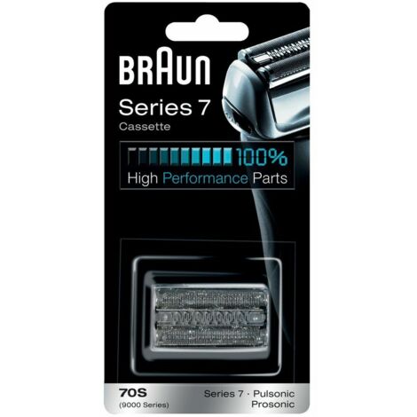 Braunkey - pack lamine di rasatura pulsonic serie 7-70s-argento - 81387979 - 4210201072942