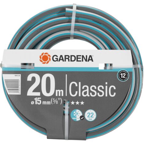 GARDENA Tubo acqua da giardino Classic 20 m, 15 mm (5/8") per irrigazione e giardinaggio (18013-26)