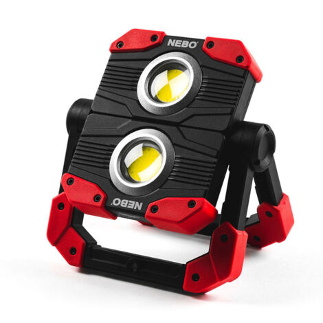 Nebo Omni 2K lampada da lavoro ricaricabile nera rossa (1/5)