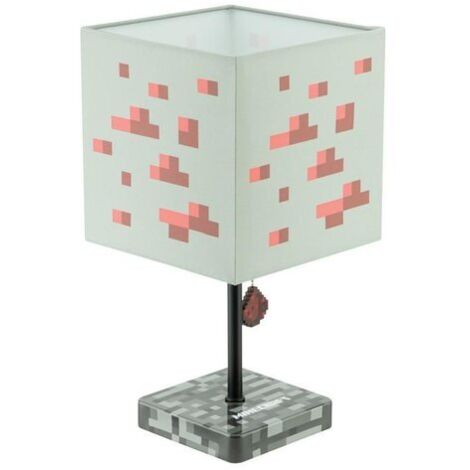 Paladone Minecraft lampada da tavolo in metallo e tessuto 35 cm (1/4)