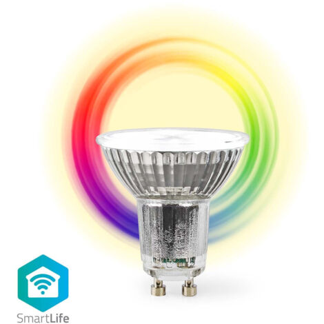 Smartlife led spot  wi fi  gu10  345 lm  49 w rgb  warm to cool white  2700 - 6500 k  energy class g  android  ios  par16  1 pc 82612467 82612467 82612467 82612467 82612467 (1/5)