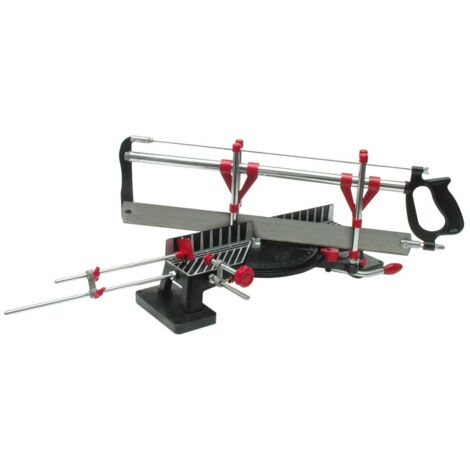 Vorel Sega a miter 550 mm rossa e nera