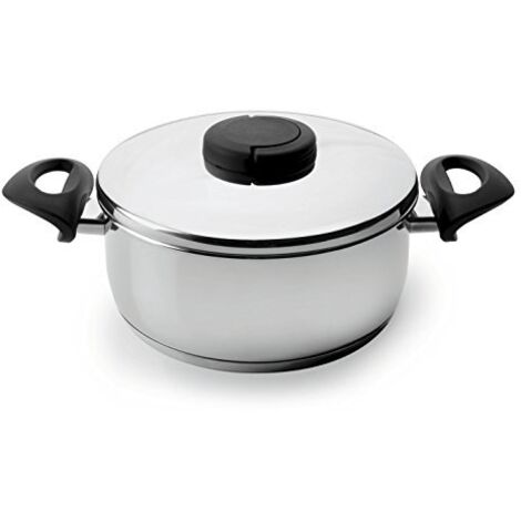 Lacor Pentola in acciaio inox 26 cm 4,5 litri moderna (1/4)