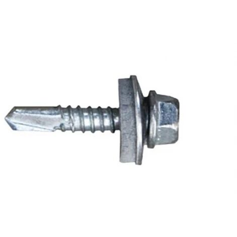 Celo Viti in metallo esagonali argento 4,8x38 mm scatola 100