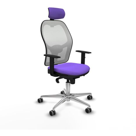 Sedia Ufficio con Poggiatesta Piqueras y Crespo 1D086G2 Lilla (1/5)