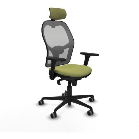 Sedia Ufficio con Poggiatesta Piqueras y Crespo 3D036G2 Verde (1/5)