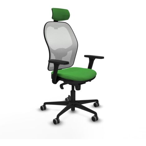 Sedia Ufficio con Poggiatesta Piqueras y Crespo 3D036G2 Verde (1/5)