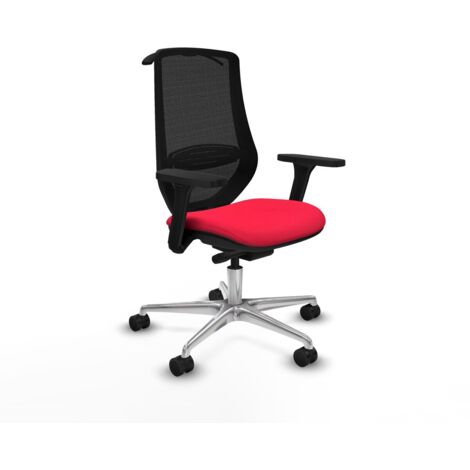 Sedia da Ufficio Piqueras y Crespo D086N0H Rosso (1/5)