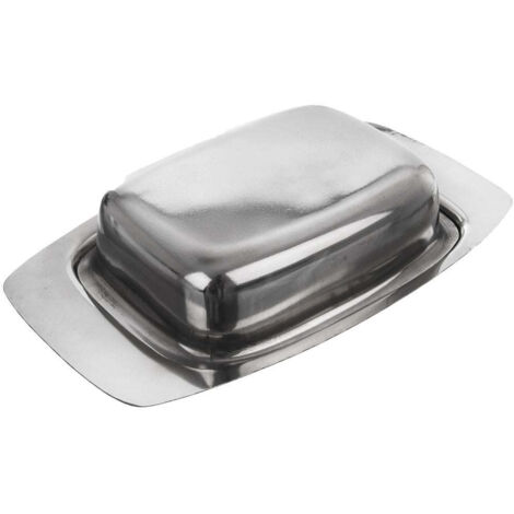 Orion Burro in Acciaio Inossidabile Argento 18,5 cm Design Moderno