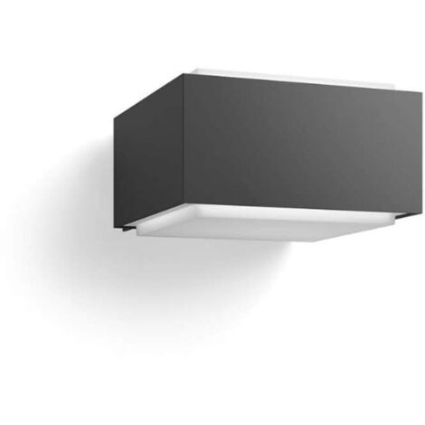 Philips Hedgehog lampada da parete antracite esterna IP44