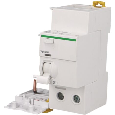 Schneider Acti9 Vigi iC60 25A / 30mA AC blocco bipolare modulare