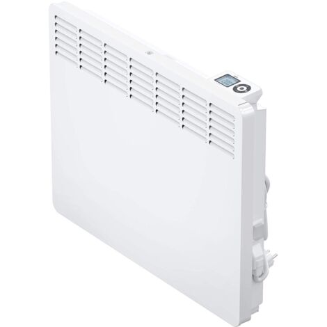AEG casa Technik 236534 parete Termoconvettore WKL 1505 per circa 15 m², Riscaldamento 1500 W, 5 – 30 gradi C, da appendere a parete, Display LCD, Timer settimanale, Metallo, colore: bianco
