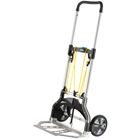Wolfcraft TS 850 carrello pieghevole in alluminio nero giallo