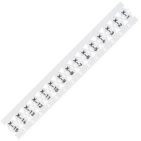 Wago 211-835 sistema di marcatura cavo bianco durevole (1/2)