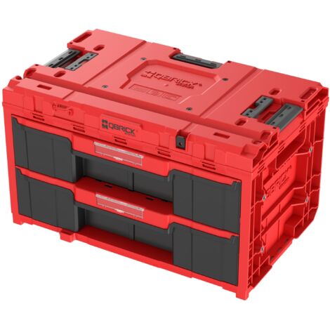 Qbrick System ONE Drawer 2.0 scatola degli attrezzi rossa