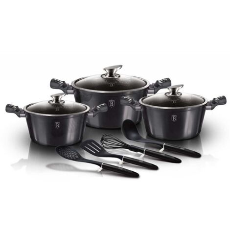 BERLINGERHAUS BH-6919 CARBON PRO SET DI PENTOLE (1/5)