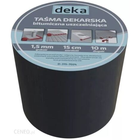 deka Nastro Adesivo in Alluminio 15 cm x 10 m Impermeabilizzazione