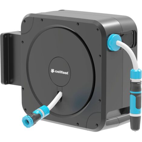 Cellfast Ergo C55-410 arrotolatore per tubo nero 20 m