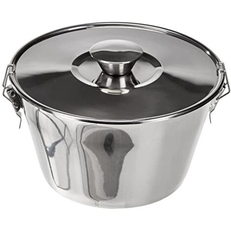 FLANERO C/COPERCHIO E CHIUSURA INOX. 18 CM. IBILI (1/4)