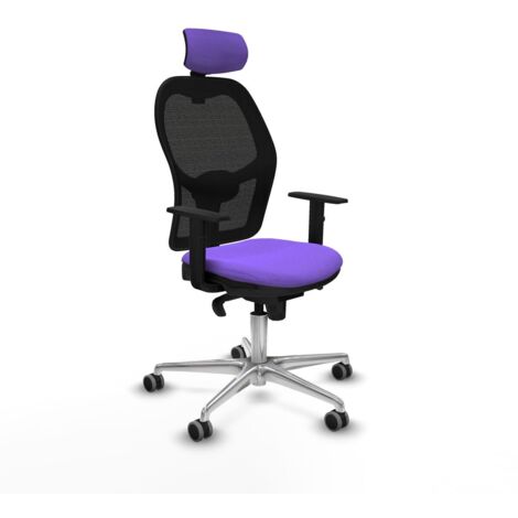 Sedia Ufficio con Poggiatesta Jorquera Piqueras y Crespo 1D086G2 Lilla (1/5)