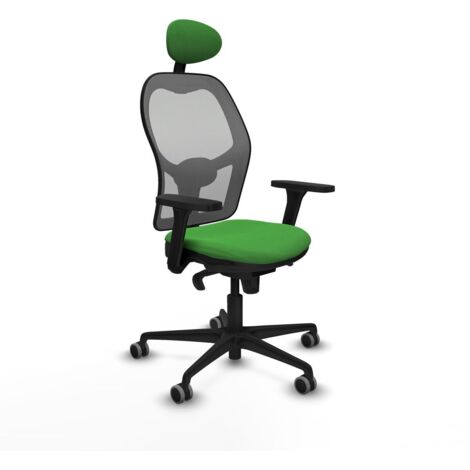 Sedia Ufficio con Poggiatesta Piqueras y Crespo 3D036G1 Verde (1/5)