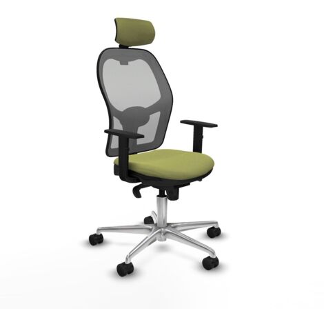 Sedia Ufficio con Poggiatesta Piqueras y Crespo 1D086N2 Verde (1/5)