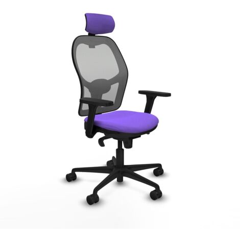 Sedia Ufficio con Poggiatesta Piqueras y Crespo 3D036N2 Lilla (1/5)